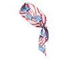 Adidas Alphaskin Americana Aop Tie Headband (Red/White/Blue)