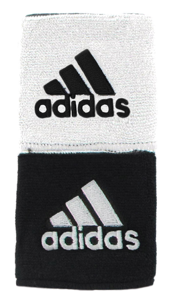 Adidas Interval Reversible Wristband-Small (White/Black)