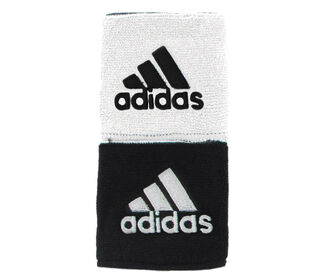 Adidas Interval Reversible Wristband-Small (White/Black)