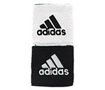 Adidas Interval Reversible Wristband-Small (White/Black)