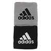 Adidas Interval Reversible Wristband-Small (Black/Grey)