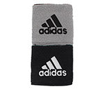 Adidas Interval Reversible Wristband-Small (Black/Grey)