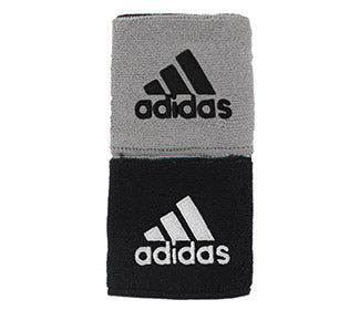 Adidas Interval Reversible Wristband-Small (Black/Grey)