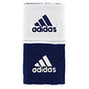 Adidas Interval Reversible Wristband-Small (White/Navy)
