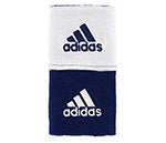 Adidas Interval Reversible Wristband-Small (White/Navy)