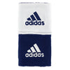 Adidas Interval Reversible Wristband-Small (White/Navy)