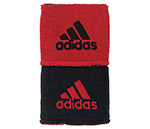Adidas Interval Reversible Wristband-Small (Red/Black)