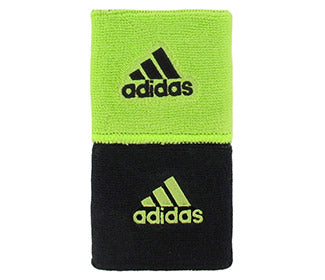 Adidas Interval Reversible Wristband-Small (Lime/Black)