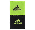 Adidas Interval Reversible Wristband-Small (Lime/Black)
