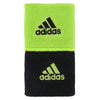 Adidas Interval Reversible Wristband-Small (Lime/Black)
