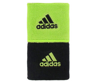 Adidas Interval Reversible Wristband-Small (Lime/Black)