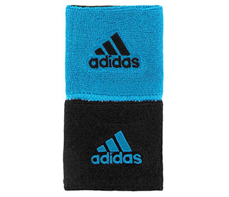 Adidas Interval Reversible Wristband-Small (Blue/Black)
