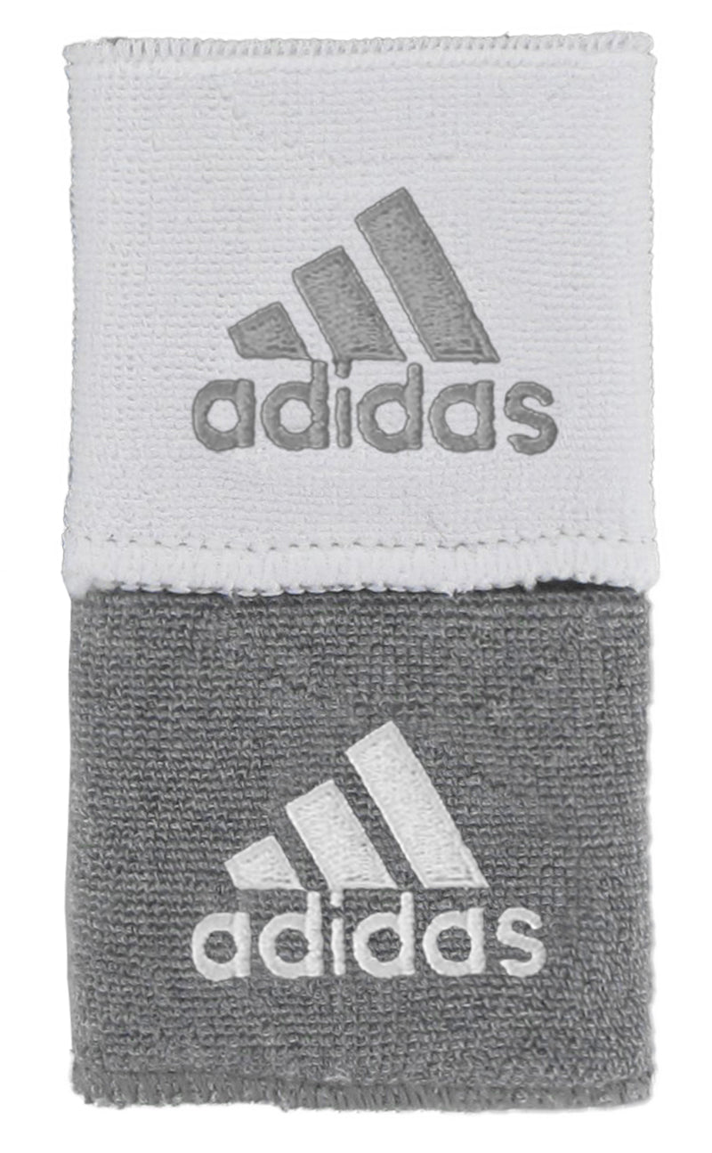 Adidas Interval Reversible Wristband-Small (Grey/White)