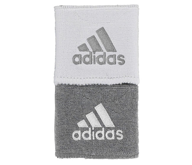 Adidas Interval Reversible Wristband-Small (Grey/White)