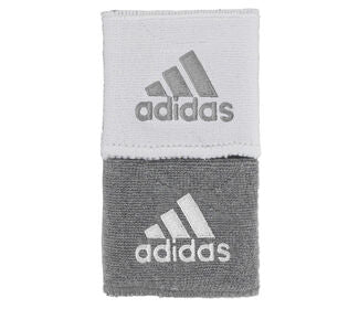 Adidas Interval Reversible Wristband-Small (Grey/White)