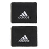 Adidas Tennis Small Wristband (2X) (Black)