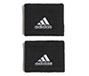 Adidas Tennis Small Wristband (2X) (Black)