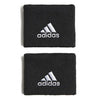 Adidas Tennis Small Wristband (2X) (Black)