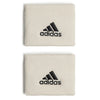 Adidas Tennis Small Wristband (2X) (Ecru Tint)