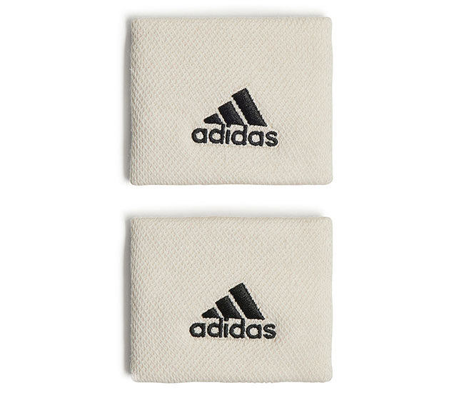 Adidas Tennis Small Wristband (2X) (Ecru Tint)
