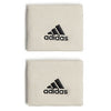 Adidas Tennis Small Wristband (2X) (Ecru Tint)
