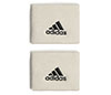 Adidas Tennis Small Wristband (2X) (Ecru Tint)