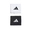 Adidas Interval Small Reversible 2.0 Wristbands (White/Black)