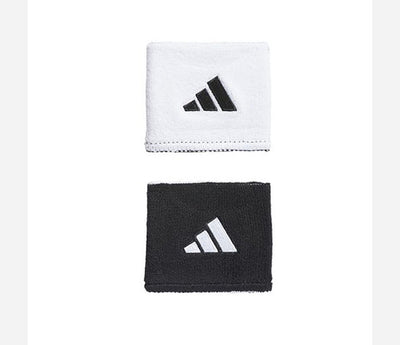 Adidas Interval Small Reversible 2.0 Wristbands (White/Black)