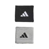 Adidas Interval Small Reversible 2.0 Wristbands (Black/Grey)