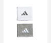 Adidas Interval Small Reversible 2.0 Wristbands (Light Grey)
