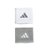 Adidas Interval Small Reversible 2.0 Wristbands (Light Grey)