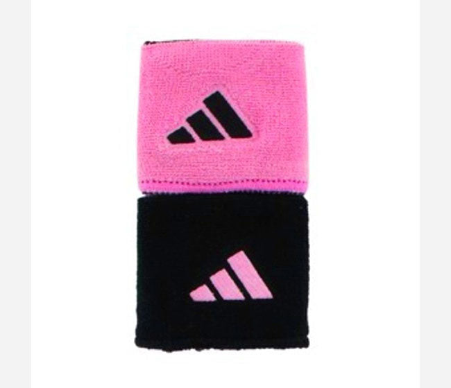 Adidas Interval Small Reversible 2.0 Wristbands (Shock Pink)