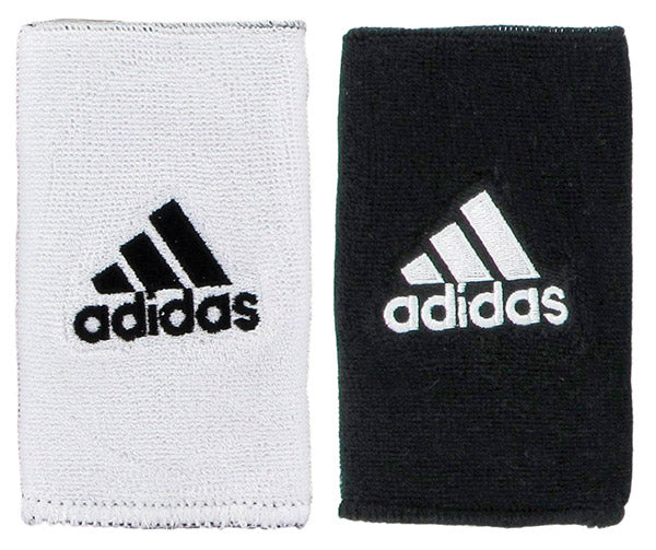 Adidas Interval Reversible Wristband-Large (White/Black)