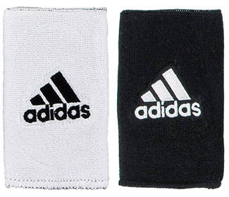Adidas Interval Reversible Wristband-Large (White/Black)