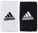 Adidas Interval Reversible Wristband-Large (White/Black)