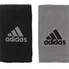 Adidas Interval Reversible Wristband-Large (Black/Grey)