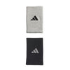 Adidas Interval Large Reversible 2.0 Wristbands (Black/Grey)