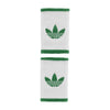 Adidas Tennis Large Wristbands (2X) (White/Green)