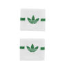 Adidas Tennis Small Wristbands (2X) (White/Green)