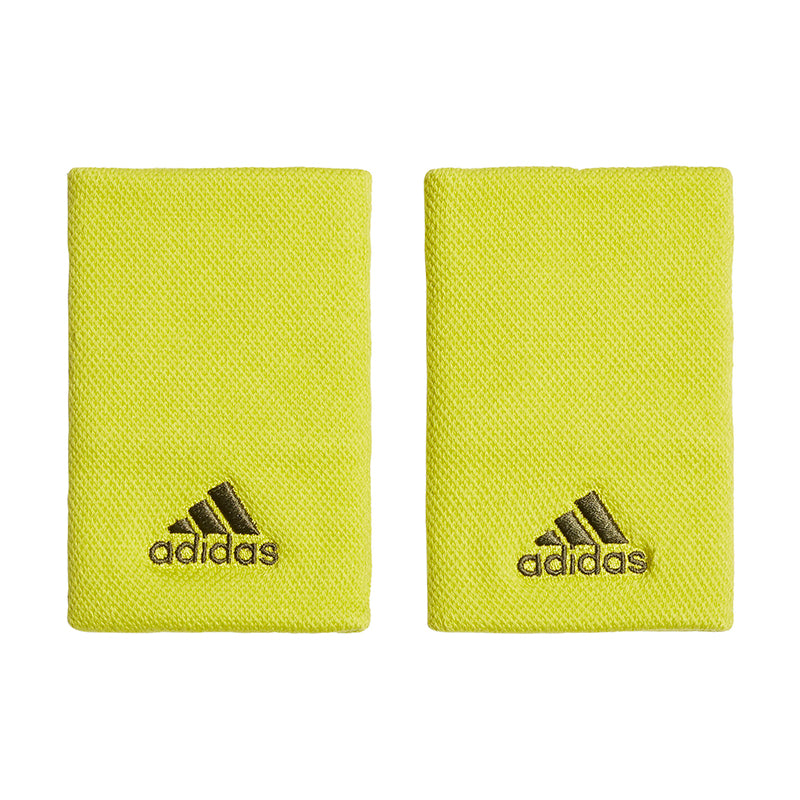 Adidas Large Wristband (2X) (Yellow)
