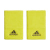 Adidas Large Wristband (2X) (Yellow)