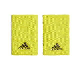 Adidas Large Wristband (2X) (Yellow)