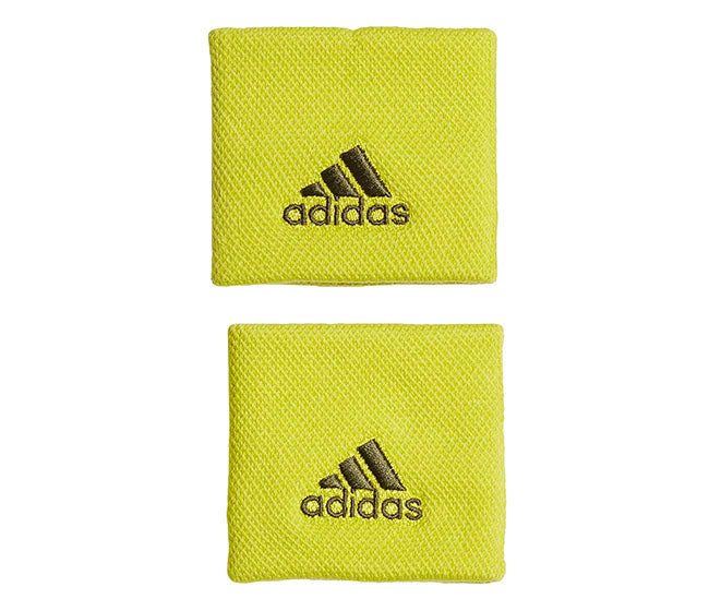 Adidas Small Wristband (2X) (Yellow)
