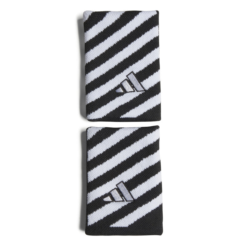Adidas Large Wristband (2X) (Black/White)