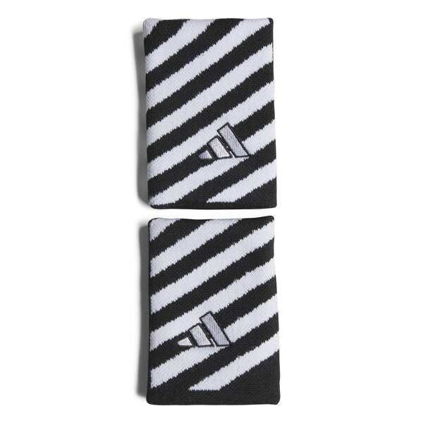 Adidas Large Wristband (2X) (Black/White)