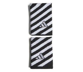 Adidas Large Wristband (2X) (Black/White)