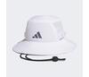 Adidas Victory 5 Bucket Hat (M) (White)