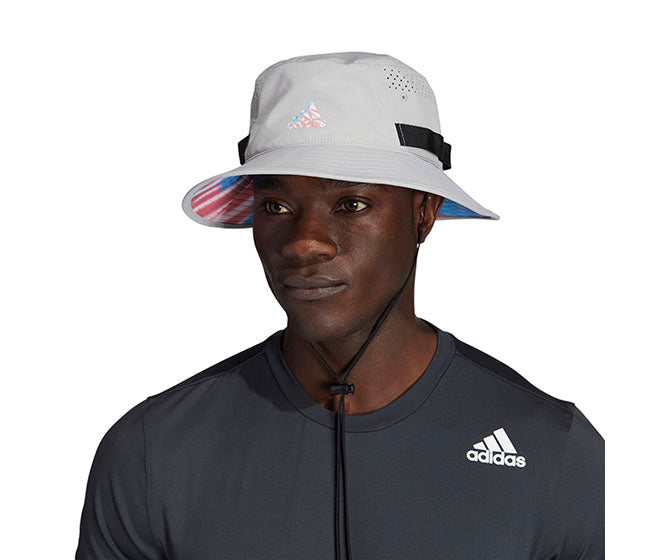 Adidas Americana Victory 4 Bucket Hat (M) (Grey) (S/M)
