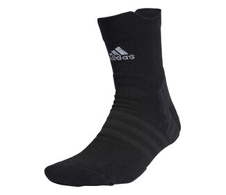 Adidas Tennis Cushioned Quarter Socks (U) (Black)