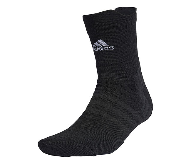 Adidas Tennis Cushioned Quarter Socks (U) (Black)